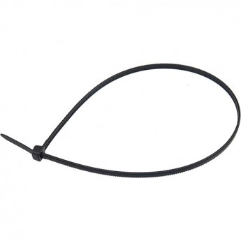 Хомут-стяжка REXANT нейлоновая с тройным замком 250x3.6 мм черная, 100 шт. Хомут-стяжка REXANT нейлоновая с тройным замком 250x3.6 мм черная, 100 шт.