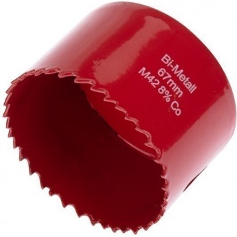 Коронка REXANT Bimetal 67мм