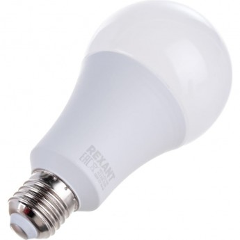 Лампа светодиодная REXANT ГРУША A80 25,5Вт E27 2423Лм 6500K холодный свет Лампа светодиодная REXANT ГРУША A80 25,5Вт E27 2423Лм 6500K холодный свет
