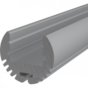 Профиль алюминиевый REXANT 17 мм 2 м круглый Профиль алюминиевый REXANT 17 мм 2 м круглый