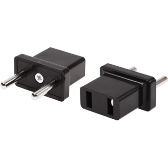 Сетевой переходник REXANT 11-1066 EU-CN черный Сетевой переходник REXANT 11-1066 EU-CN черный