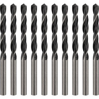 Сверло REXANT DIN 338 2.5 мм HSS по металлу, 10 шт.