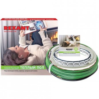 Теплый пол REXANT SLIM RNB-145-2600 (2600Вт/145м/ S обогрева, м2: 14,6-16,5) двухжильный Теплый пол REXANT SLIM RNB-145-2600 (2600Вт/145м/ S обогрева, м2: 14,6-16,5) двухжильный