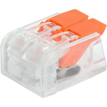 Универсальная компактная клемма REXANT СМК 221-412, 2-проводная до 4,0 мм² (пакет 5 шт/уп) Универсальная компактная клемма REXANT СМК 221-412, 2-проводная до 4,0 мм² (пакет 5 шт/уп)