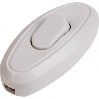 Выключатель-кнопка REXANT 250V 6А ON-OFF белый на электропровод (для настольной лампы / для бра) Выключатель-кнопка REXANT 250V 6А ON-OFF белый на электропровод (для настольной лампы / для бра)