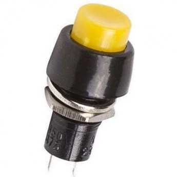 Выключатель-кнопка REXANT MICRO PBS-20А желтая Выключатель-кнопка REXANT MICRO PBS-20А желтая